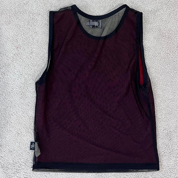 Rare Vintage 2000s Calvin Klein Jeans mesh tank top. - Picture 2 of 4